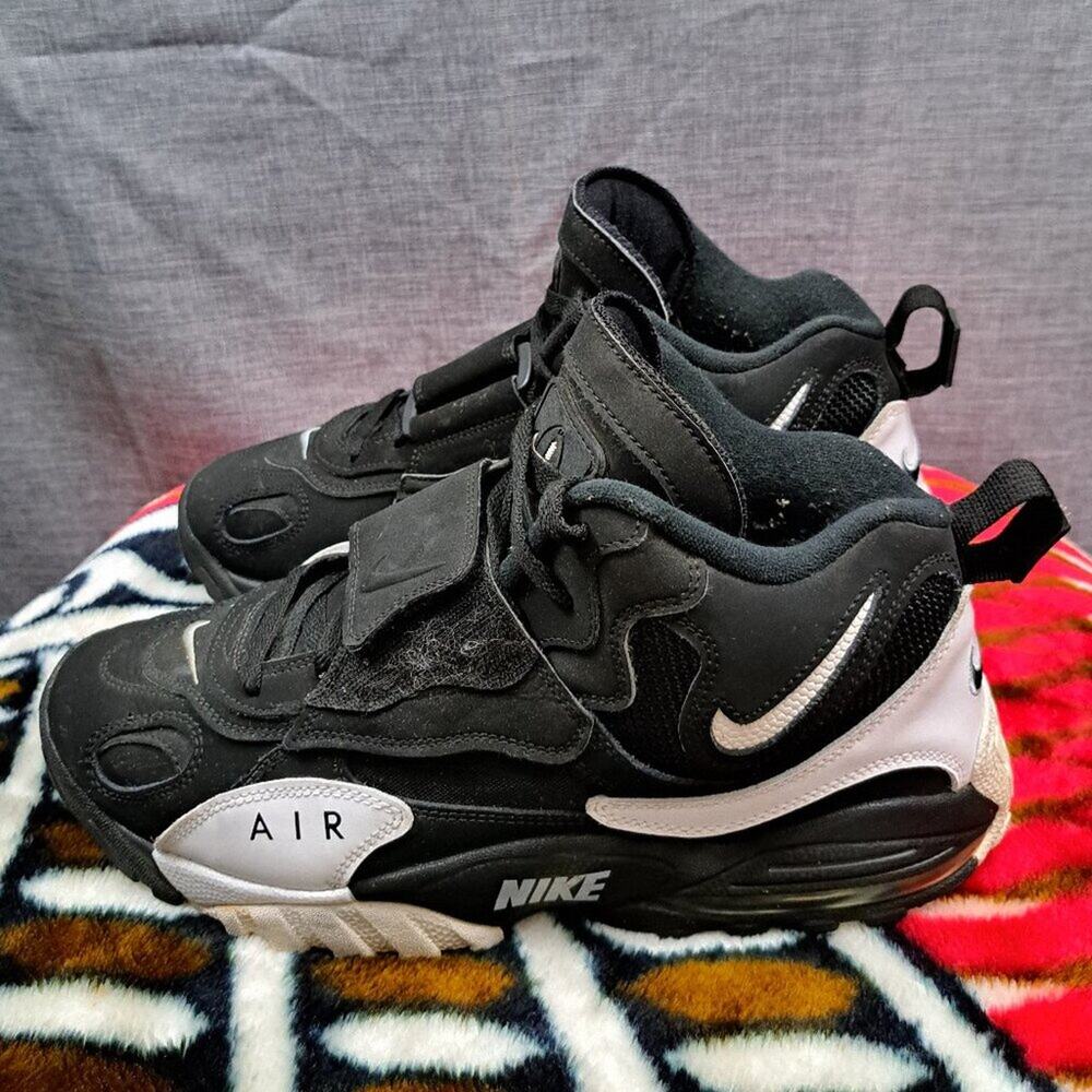 %2017 Nike Air Speed Turf Max 95 Dan Marino 11.5 Black Voltage Yellow / A 25